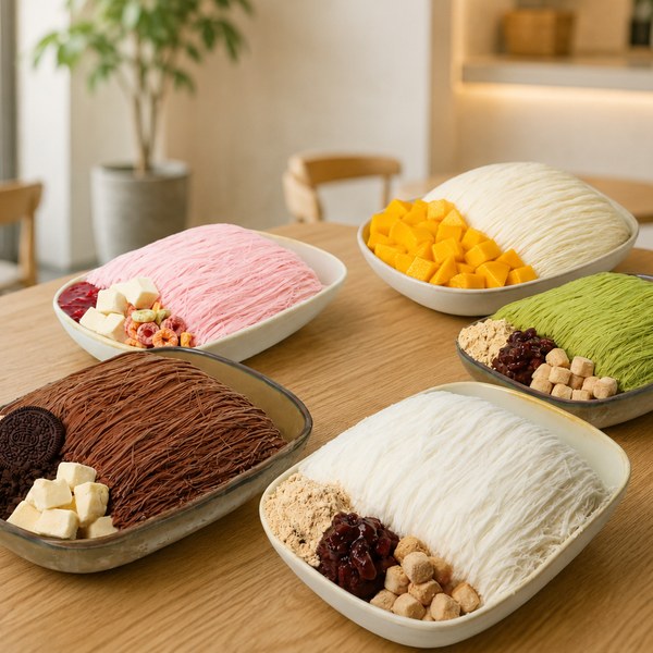 실타래빙수